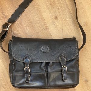 Roots leather Messenger bag - Vintage